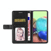 For Samsung Galaxy A06 5G Y-shaped Pattern Flip Leather Phone Case(Black)