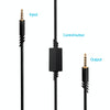 ZS0179 Gaming Headphone Audio Cable for Logitech ASTRO A10 A40, PS4, Cable Length: 2m