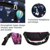Ladies Sports Running Waist Bag Outdoor Leisure Cashier Wallet, Size: 10 inch(Balloon Dark Blue)