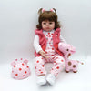 NPK Adorable Lifelike Silicone Baby Girl Doll