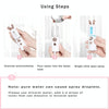 Facial Steamer Nano Spray Water Replenishing Instrument Portable Cold Spray Machine Charging Beauty Instrument Automatic Alcohol Sprayer, Style:Cute Rabbit(White)