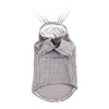 Grey Rabbit Ear Pet Sweatshirt, Small - Soft & Breathable