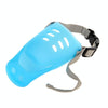 Large Blue Dog Muzzle, Anti-Bark, Bite, TPR Rubber