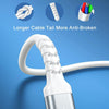 REMAX RC-C008  USB To 8 Pin 2.4A TPE Soft Anti-breakage Data Cable,Length 1m(White)