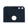 Google Pixel / Nexus S1 Blue Glass Back Cover Top