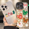 For iPhone XR Christmas Series PC Full Coverage Pattern Phone Case(CW060 White)
