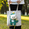 Expandable Pet Carrier Bag, Yellow Bee, Small Dog/Cat, M