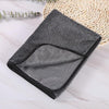 30x40cm Thickened Twisted Braid Cloth Absorbent Car Cleaning Towel(Dark Gray 1pcs)