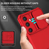 For Samsung Galaxy S25+ 5G Stereoscopic Holder Sliding Camshield Phone Case(Red)