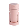 L09 USB Plug-in Rotating Colorful Night Light Humidifier(Pink)