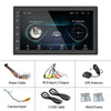 A2222KT 7 Inch Android Navigation WiFi Version 1+32G GPS Bluetooth 2.5D Screen Car Central Control MP5 Player, Style: Standard