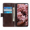 For Xiaomi Redmi Note 10 Pro Copper Buckle Nappa Texture Horizontal Flip Leather Case with Holder & Card Slots & Wallet(Coffee)