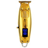 VGR V-220 5W USB Portable Metal Hair Clipper with LCD Display (Gold)