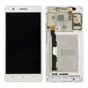 Lenovo A7600 White LCD Screen & Digitizer Assembly with Frame