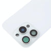iPhone 16 Pro Max Back Glass Cover White with Lens Cover
