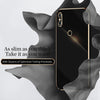 For Xiaomi Mi 8 XINLI Straight 6D Plating Gold Edge TPU Shockproof Case(Black)