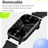 HD15 1.75 inch Silicone Strap IP68 Waterproof Smart Watch, Support Sedentary Reminder / Sleep Monitoring(Pink)