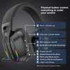 Bluetooth 5.4 Head-mounted RGB Wireless Bluetooth Gaming Headset(Grey)