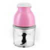 Portable Mixing Cup Electric Soy Milk Juicer Multi-function Cooking Machine Home Meat Grinder(Pink)