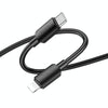 hoco X96 Hyper1m  PD20W USB-C / Type-C to 8 Pin Charging Data Cable(Black)