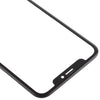 iPhone XR Black Front Glass Lens with Frame & OCA