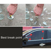 2 in 1 Mini Car Safety Rescue Hammer Life Saving Escape Emergency Hammer Seat Belt Cutter Window Glass Breaker (Yellow)