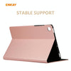 For Samsung Galaxy Tab S6 Lite P610 / P615 / Tab S6 Lite 2022 / P613 / P619 ENKAY Elastic Leather Tablet Case with Holder(Pink)