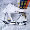 Photo Background Paper Wrinkled Reflective Tin Foil Paper, Specification: Reflective Paper 1x5m