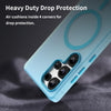 For Samsung Galaxy S25 Ultra MagSafe Frosted Translucent TPU + PC Full Coverage Phone Case(Blue)