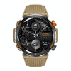 HT17 1.46 inch Round Screen Bluetooth Smart Watch, Support Health Monitoring & 100+ Sports Modes(Yellow)