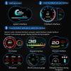 OBD2+GPS HUD Car Head-Up Display Speedometer + Navigation