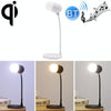 L4 Multifunctional Wireless Charging LED Desk Lamp with Bluetooth 5.0 Speaker(White)