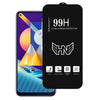 For Samsung Galaxy M11 High Aluminum Large Arc Full Screen Tempered Glass Film