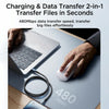 JOYROOM SA32-CL3 Starry Series 30W USB-C / Type-C to 8 Pin Fast Charging Data Cable, Length:1m(Black)