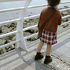Spring and Autumn Children Clothing Girl Cotton Knit Cardigan Sweater, Kid Size:120cm(Green)