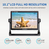 FEELWORLD LUT11H 10.1 Inch Ultra Bright 2000nit DSLR Camera Field Monitor Touch Screen 4K HDMI F970 External Power and Install Kit (UK Plug)