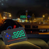 3.5" Car HUD Head-Up Display GPS Speedometer, Compass, Black