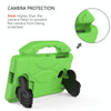 For Galaxy Tab A 7.0 T280/T285 EVA Material Children Flat Anti Falling Cover Protective Shell With Thumb Bracket(Green)