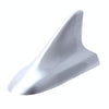 A-886 Car Auto Shark Fin Dome Antenna Decoration for Honda Buick Nissan Hyundai Toyota Volkswagen Mazda(Silver)