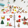 1 Set Christmas Cartoon Illustration Kids Toy Stickers, Size: 148x210mm(P-4)