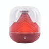 FX-039 USB Charging Ambient Light Humidifier Mountain Mini Wireless Humidifier(Wine Red)