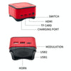 M12 Mini Cube Arcade Game Console HD TV Game Player Support TF Card with Black+Red Controllers 64G
