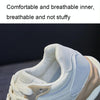 LY-982 Breathable and Comfortable Running Shoes PU Stitching Mesh Casual Shoes, Size: 40(Orange)
