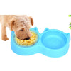 Cat & Dog Double Pet Bowl - Green - Anti-Skid