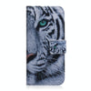 Tiger Pattern Coloured Drawing Horizontal Flip Leather Case for Asus Zenfone Max Pro (M1) ZB601KL, with Holder & Card Slots & Wallet