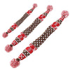 Christmas Dog Scarf, Brown, Small - Festive Pet Accessory