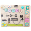 Children Busy Board Baby Early Education Puzzle Cognitive Training Montessori Teaching Kids Unlock Toys
