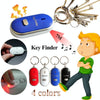 LED Key Finder with Torch & Sound Activation - Black