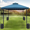 Water And Sand Multi-Function Tent Windproof Fixed Water Bag, Size: 24x34cm(Gray)