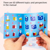 Children Puzzle Creative Assembling Building Blocks Cat Magic Box Baby Early Education Board Game Toys
